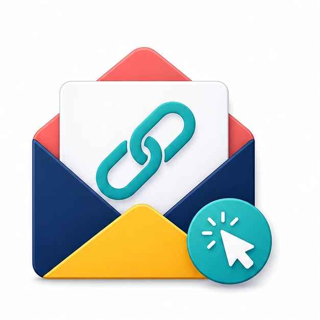 Link recebido por e-mail